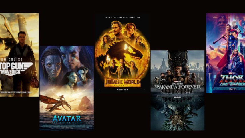 World's top hit films of 2022