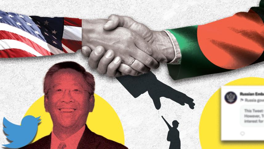 Donald Lu has simply reiterated his country's message to Bangladesh