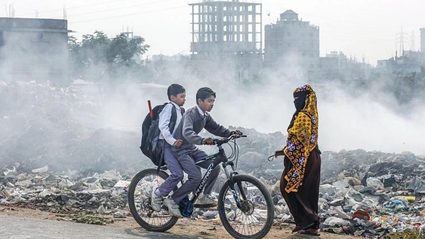 Dhaka’s air quality worst in the world this morning