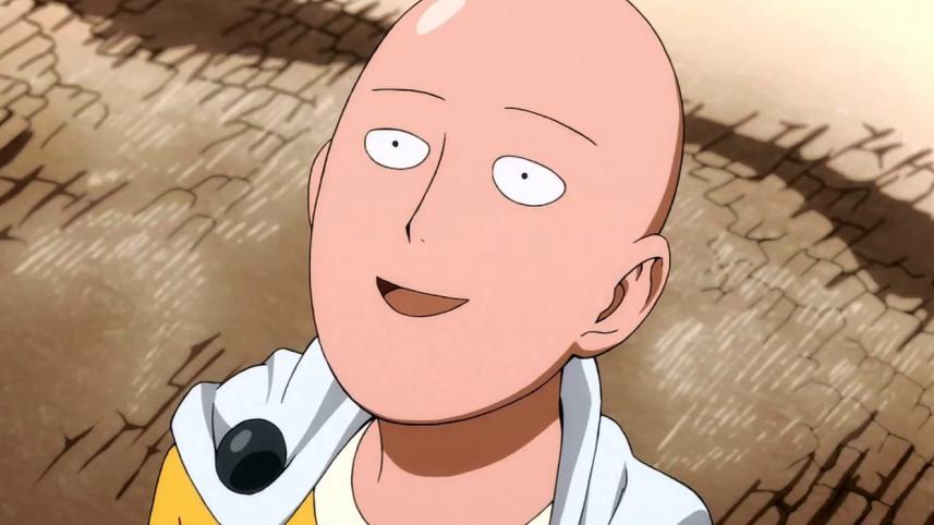 Screenshot from the One Punch Man anime