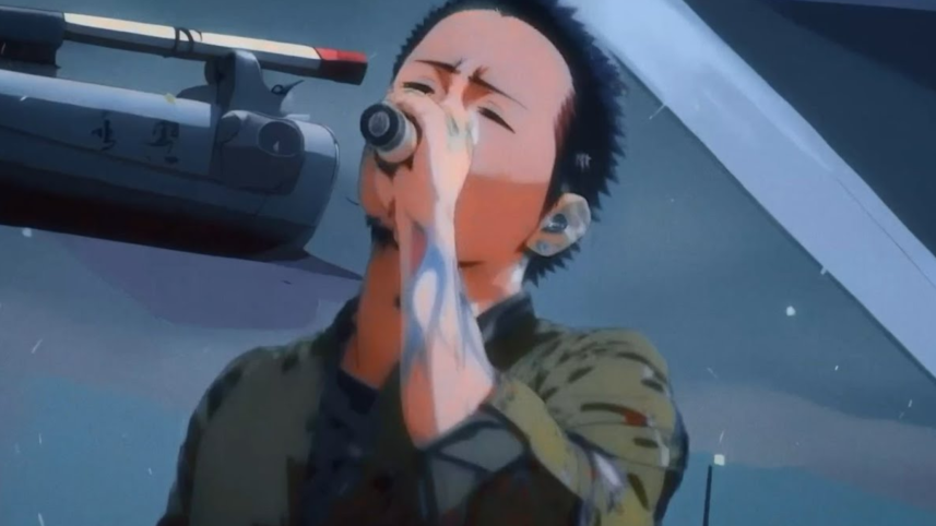 A scene from Linkin Park's Lost music video