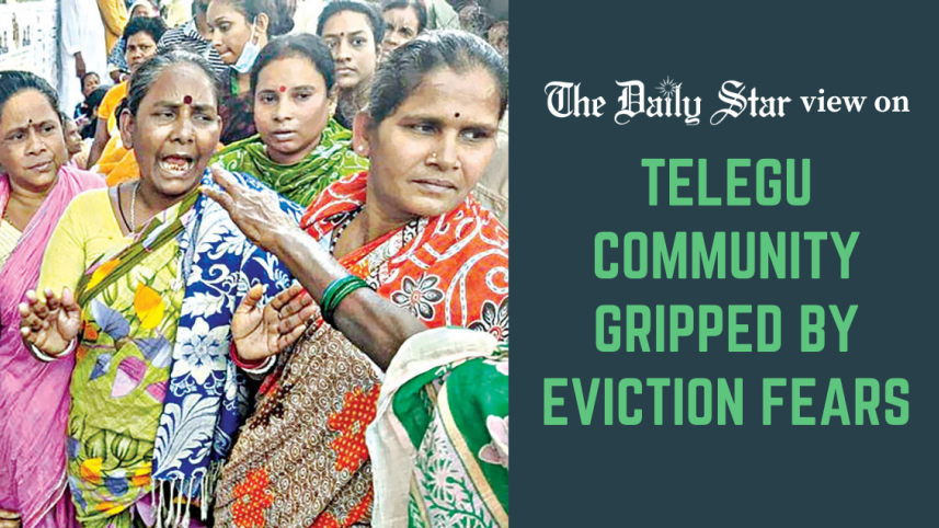 Telegu community gripped by eviction fears 