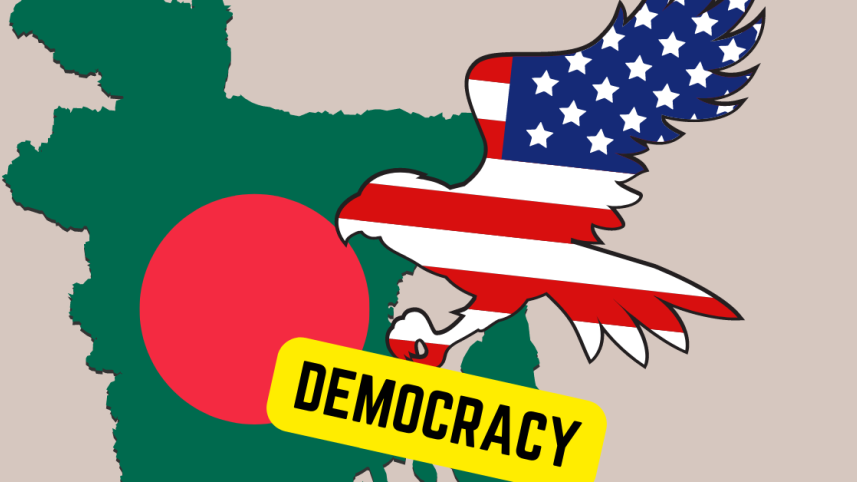 US diplomats visiting Bangladesh.