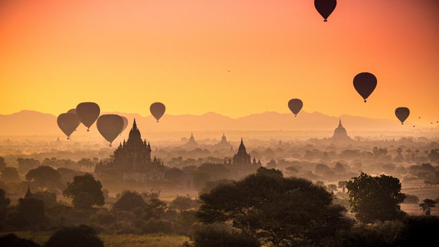 5 best places for hot air ballooning in Asia