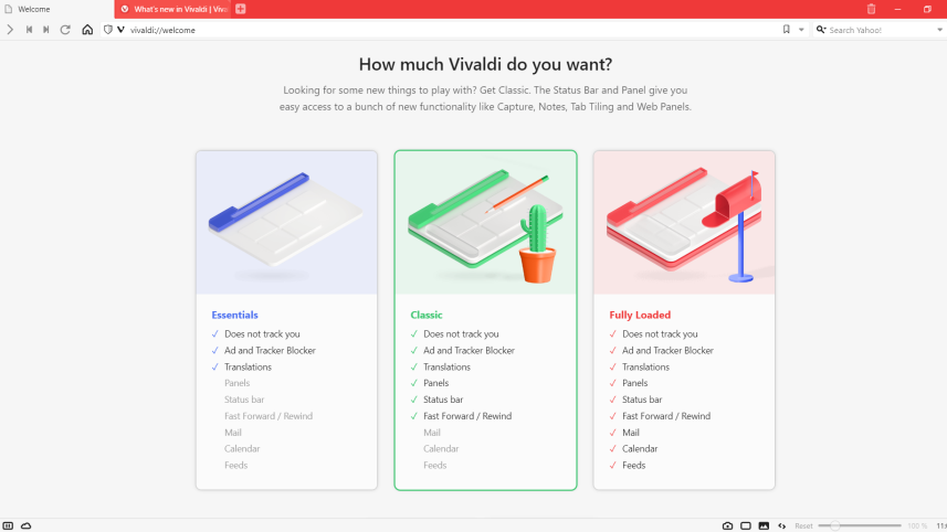 Vivaldi browser