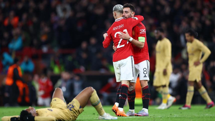 Antony and Bruno Fernandes 
