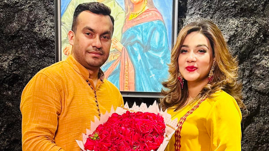 Mahiya Mahi and Rakib Sarker