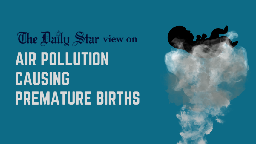 air pollution causing premature births