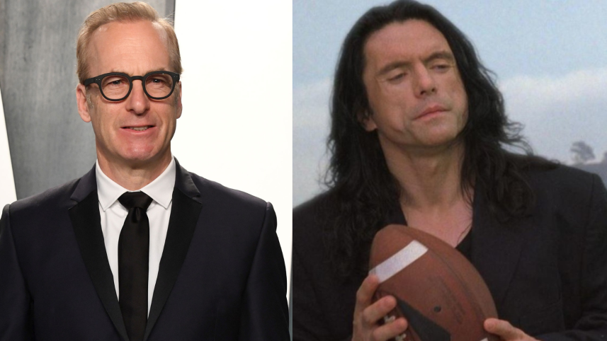 Bob Odenkirk and Tommy Wiseau