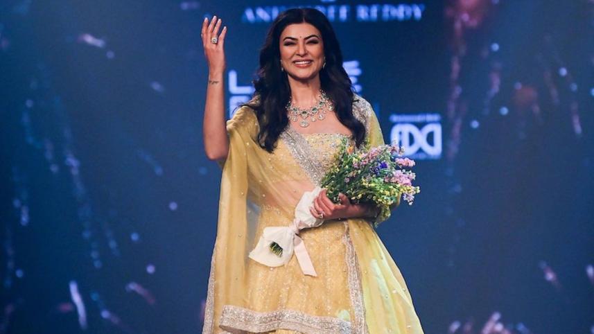 Sushmita Sen resumes work after heart attack