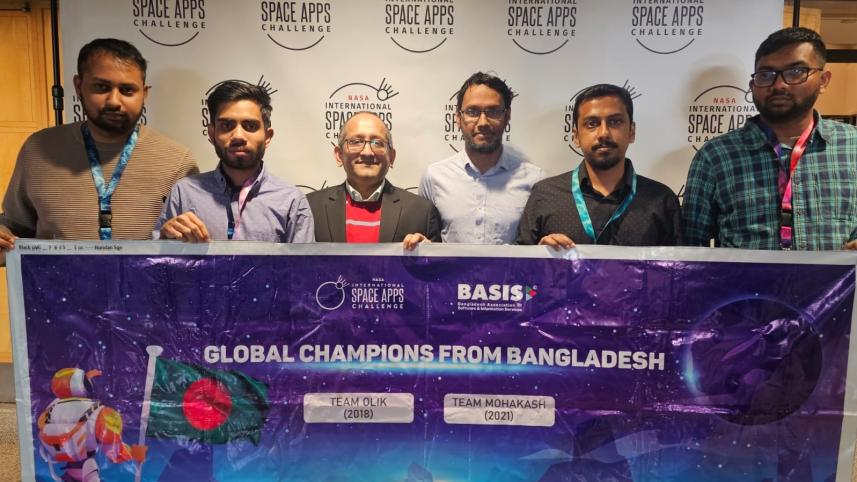 2 Bangladeshi world champion teams NASA program