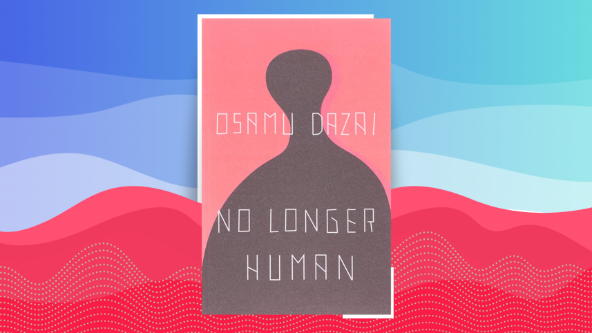 Book cover of Osamu Dazai's No Longer Human