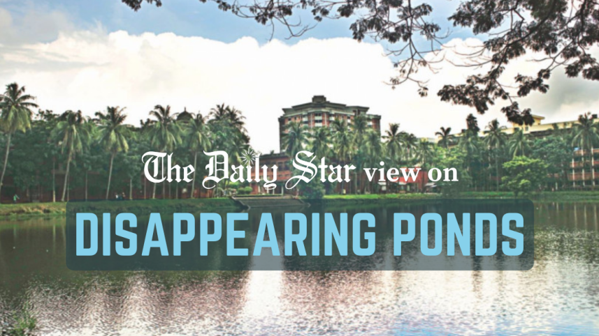 Disappearing ponds