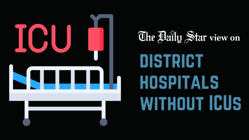 No progress in project on setting up ICUs at district hospitals 