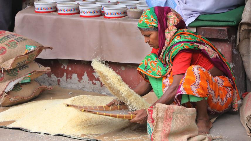 Per capita rice intake keeps falling: BBS