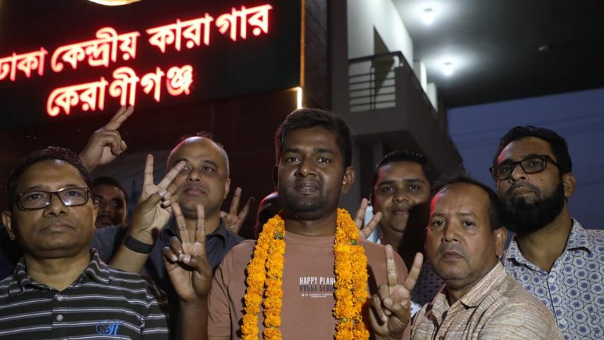 Release of Prothom Alo reporter Samsuzzaman Shams