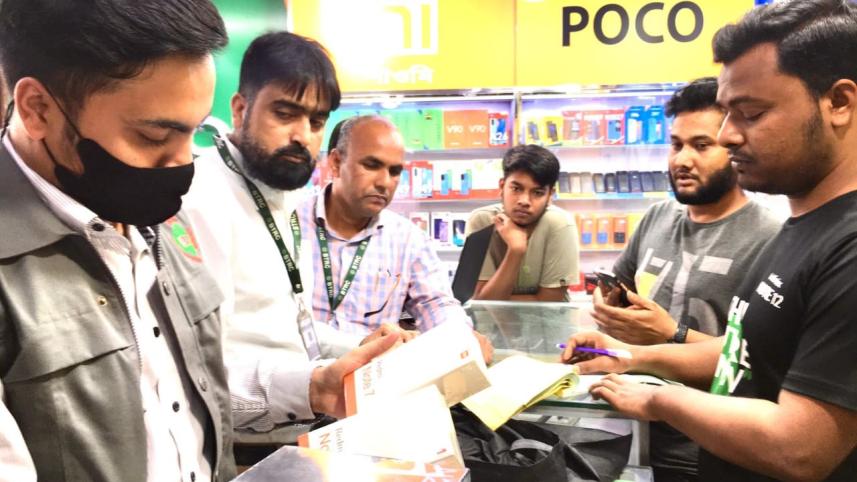 147 illegal handsets worth Tk 15 lakh seized 