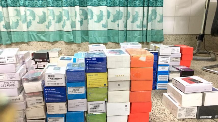 147 illegal handsets worth Tk 15 lakh seized 