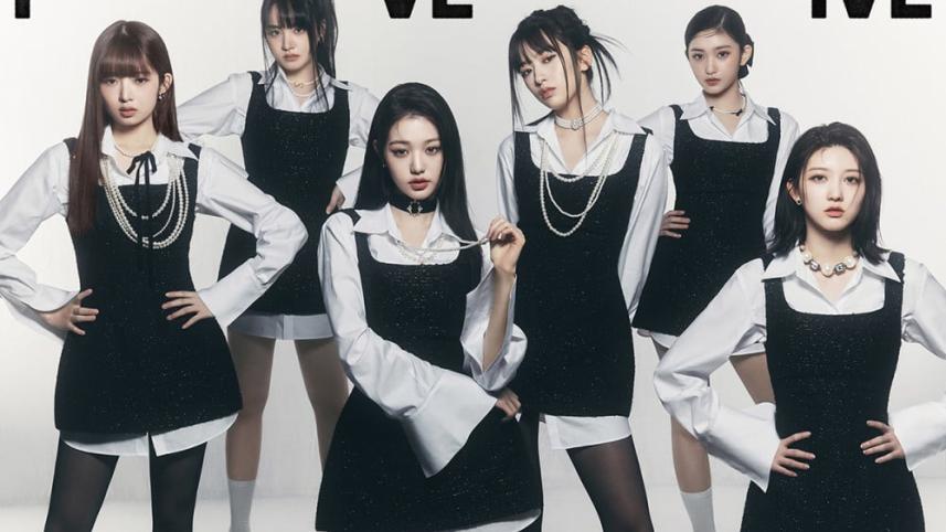 A photo of kpop girl-group IVE