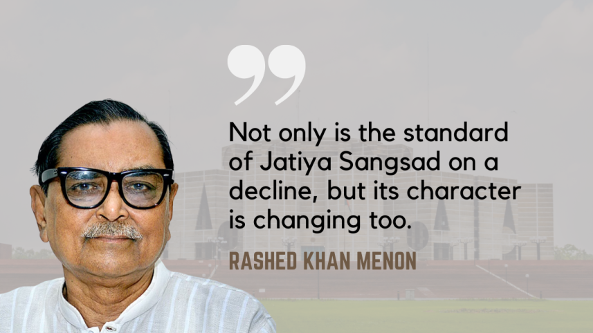 Rashed Khan Menon on parliament