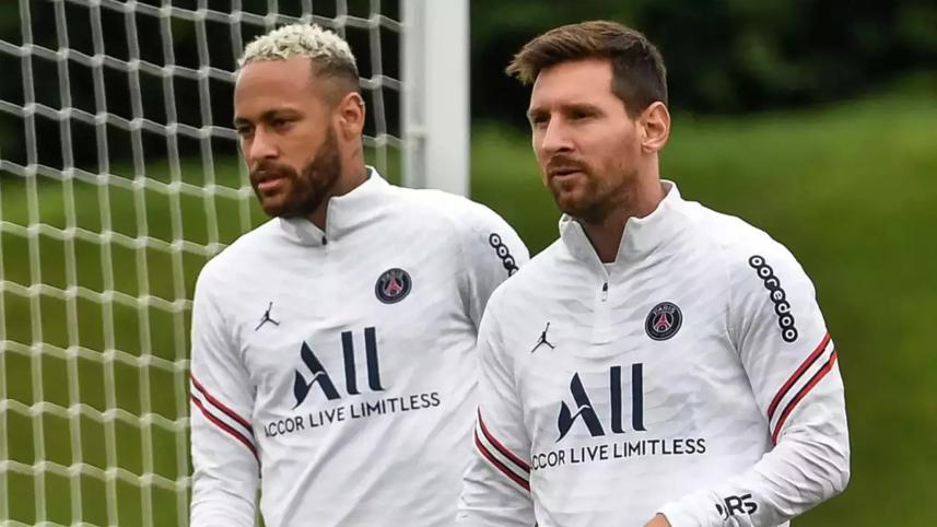 Messi and Neymar