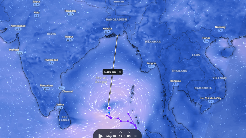 Here's how you can track the coming cyclone.