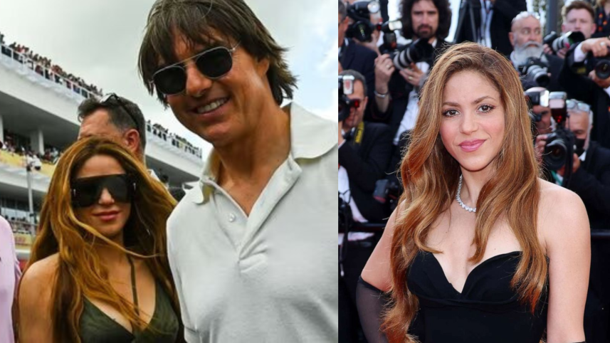 Shakira and Tom Cruise spotted together