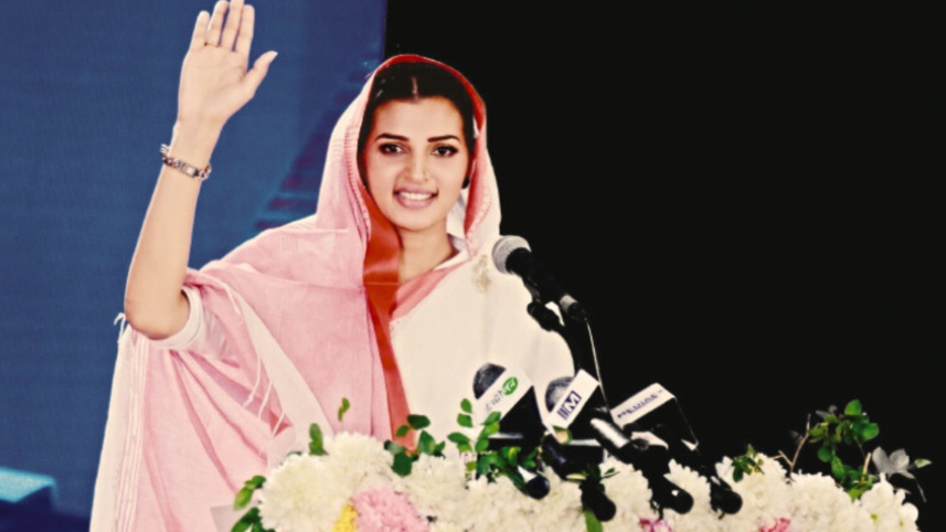 Barsha mesmerised by PM, wants to campaign for AL 