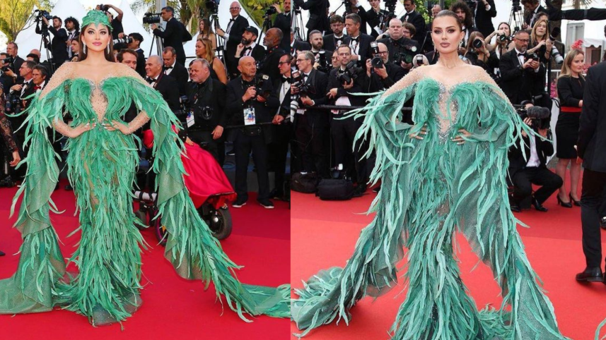 Urvashi Rautela copies attire at Cannes, gets trolled 