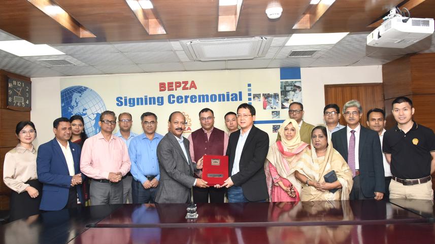 Chinese firm to to invest $10.73 million in Bepza economic zone
