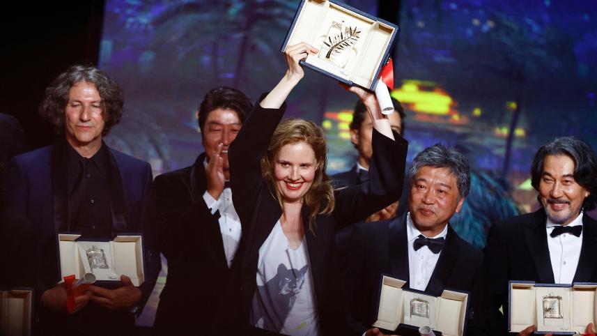 France's Triet becomes third female director to win Cannes' top prize