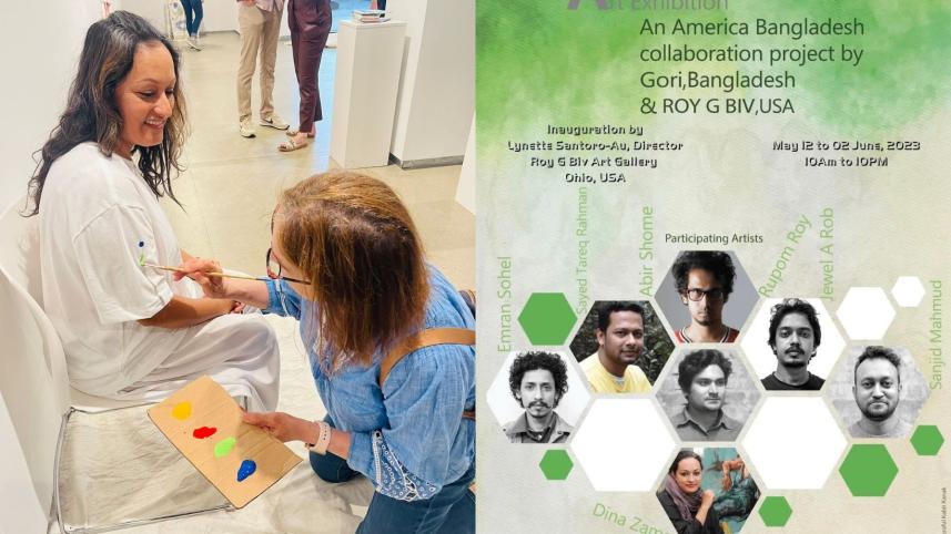 Contemporary Art Exhibition- an America-Bangladesh collaboration