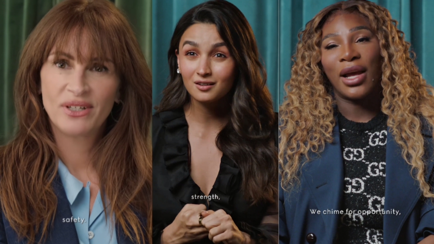 Alia Bhatt stars in Gucci video with Julia Roberts, Serena Williams
