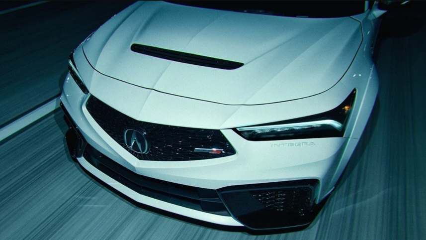 Acura new car front