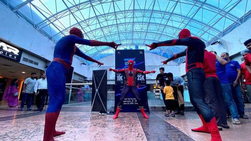 Bangladeshi cosplayers pay homage to ‘Spider-Man’
