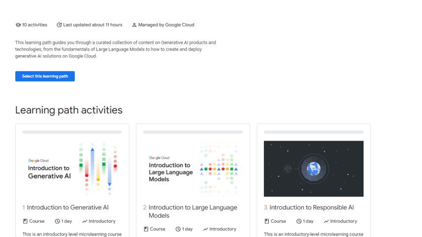 Google offers free Generative AI courses: Here’s how to start learning