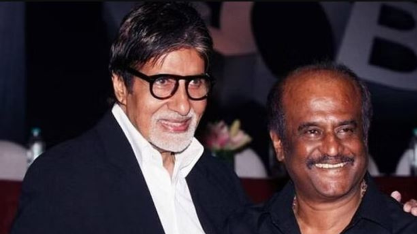 Rajinikanth, Amitabh Bachchan reunite after 32 years