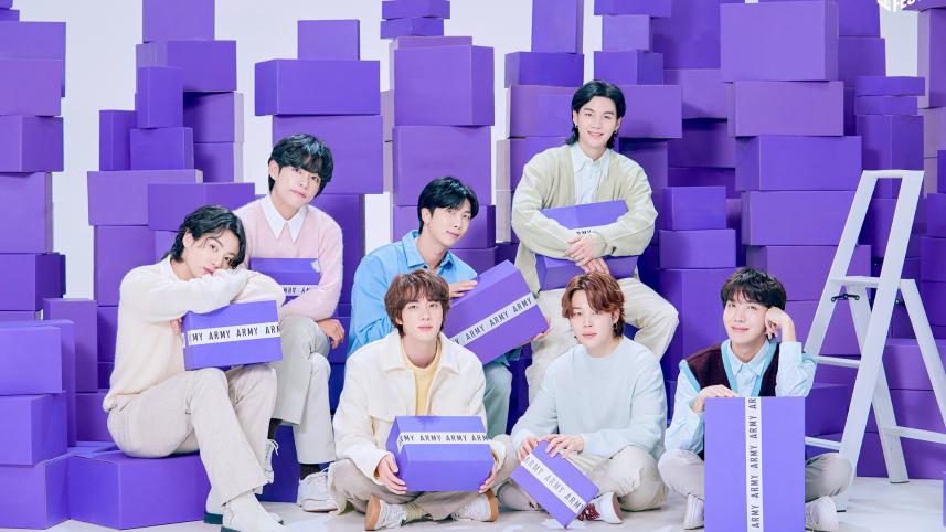Seoul sees large crowds as BTS fans celebrate 10-year anniversary