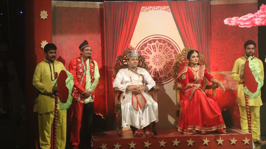 Riaz, Shamima Tusty become King and Queen in special Eid show