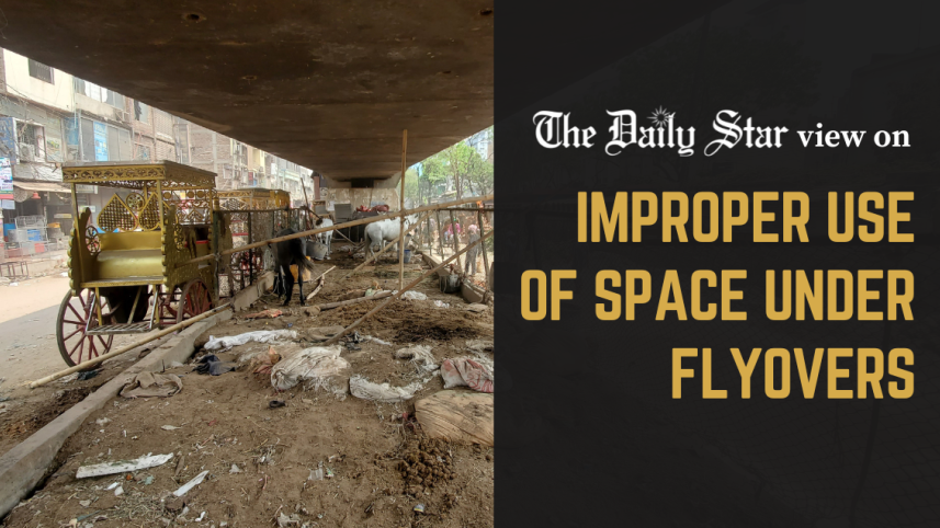 BRAC study report on spaces under Dhaka flyovers 