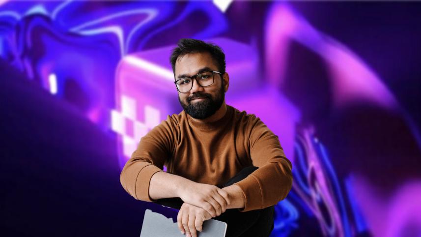 Rousseau Kazi, the CEO and Co-founder of Threads, a Slack competitor. 