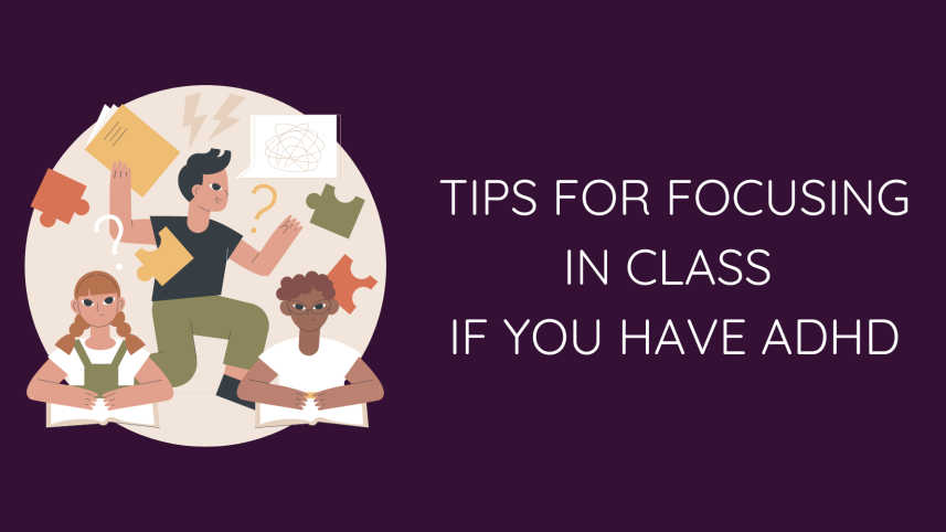Clipart of students struggling to pay attention in class. 