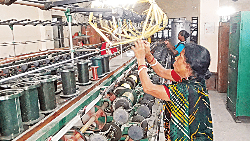 Silk factory in Thakurgaon resumes production after 21 years