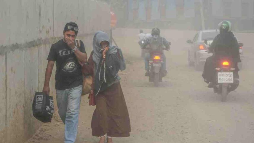 Dhaka’s air 5th most polluted in the world this morning
