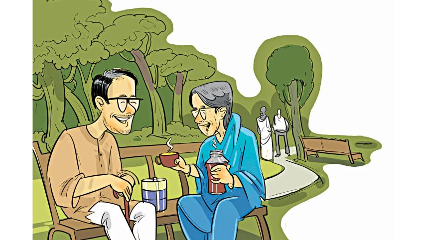Enjoying life as an elderly couple | Date night for older couples