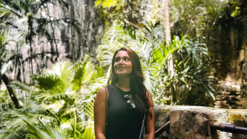 Tasnia Farin visits Maldives