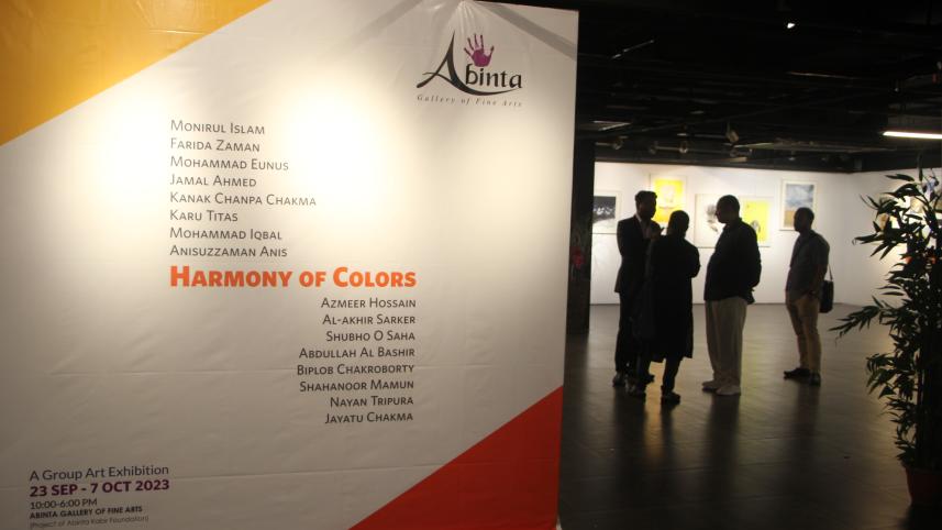 Harmony of Colours: 16 artists collaborate in Abinta Gallery's latest showing