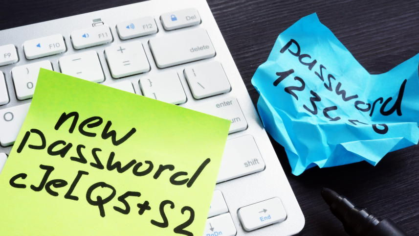 New password