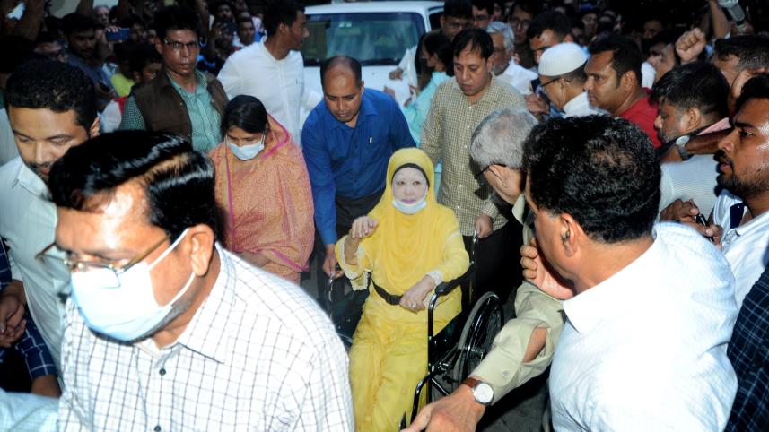 Khaleda Zia's treatment