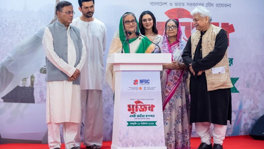 PM’s reaction to Arifin Shuvoo’s portrayal of Bangabandhu in ‘Mujib’